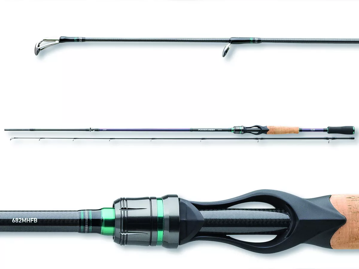 DAIWA Powermesh Baitcast 662M 2tlg. 7-28g 1.95m
