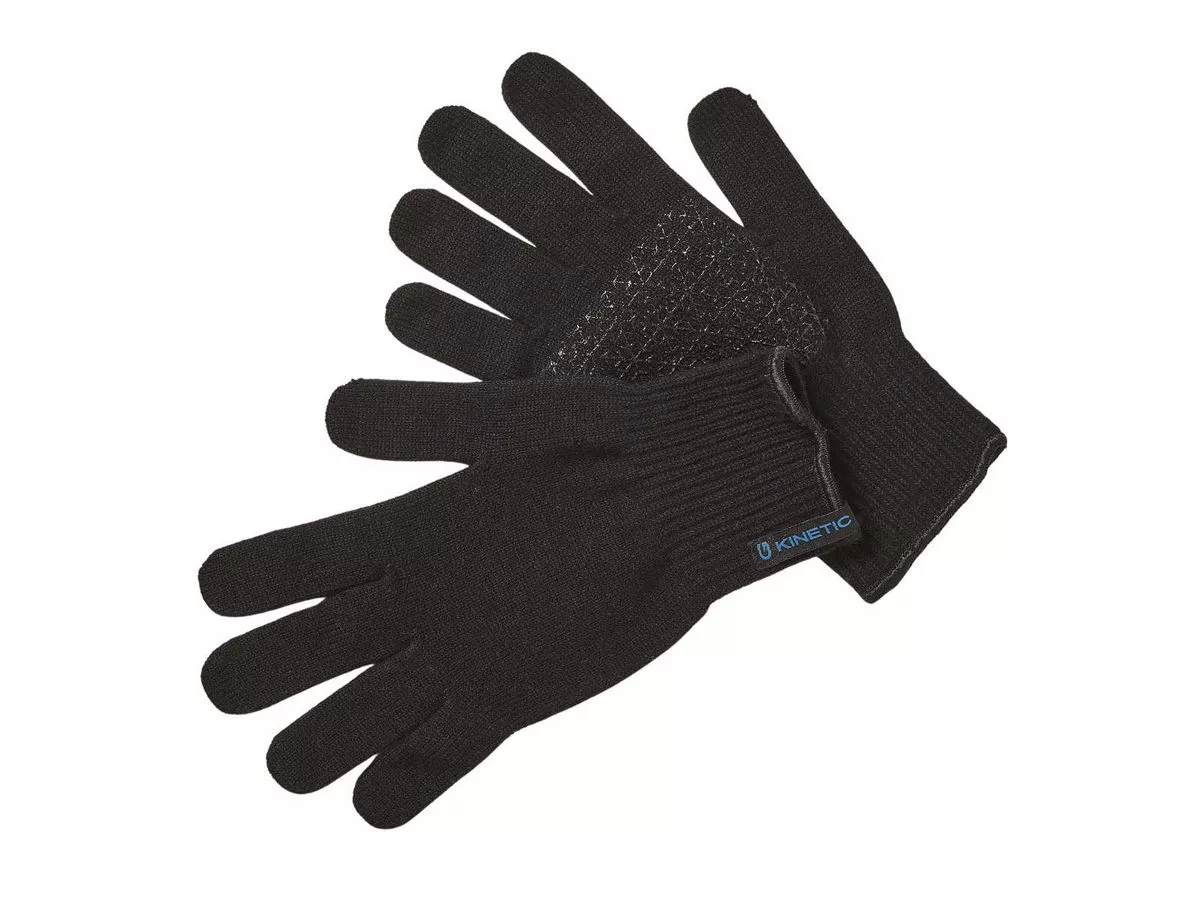 KINETIC Merino Wool Glove One Size Black, Wollhandschuhe
