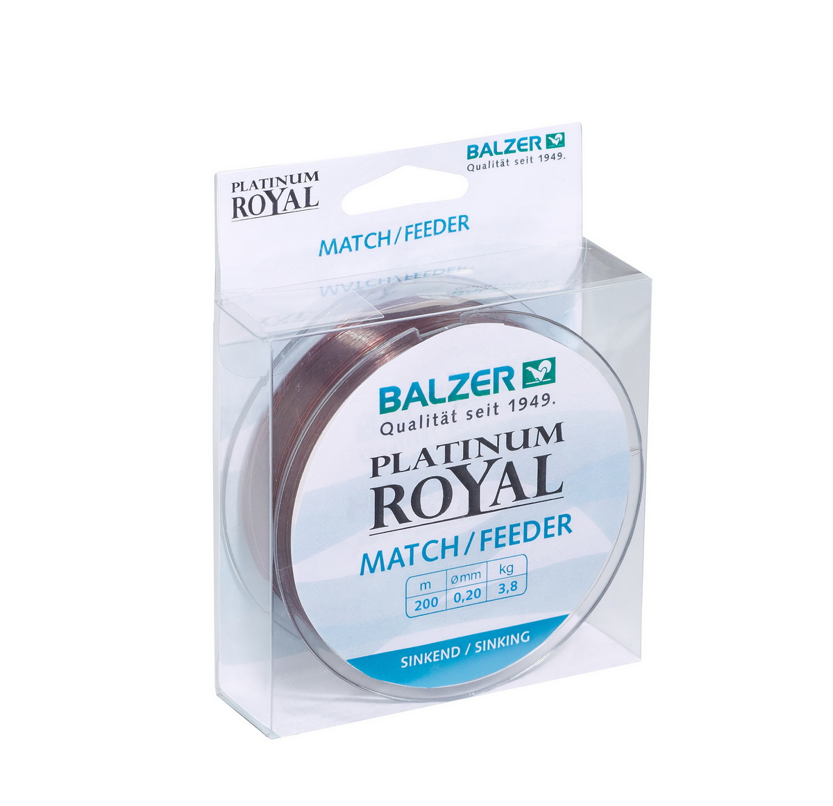 BALZER Platinum Royal Match / Feeder 0,25mm 5,2kg 200m