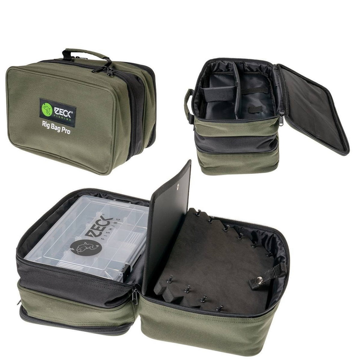ZECK FISHING Rig Bag Pro + Tackle Box WP M