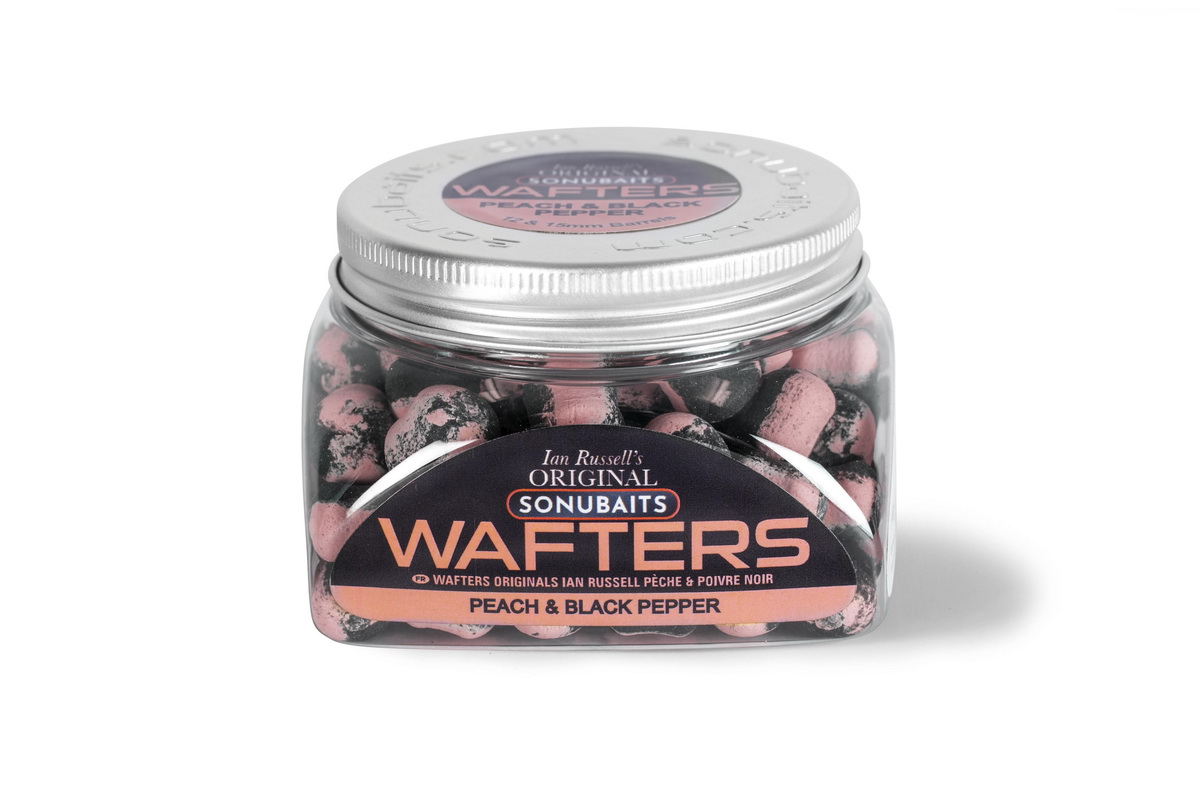 SONUBAITS Ian Russell Barrel Wafters Peach & Black Pepper 55g