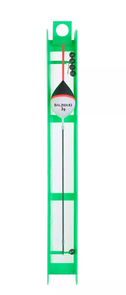 BALZER Fertigangel 3g, 8m, 0,18/0,16mm, Hakengröße 12