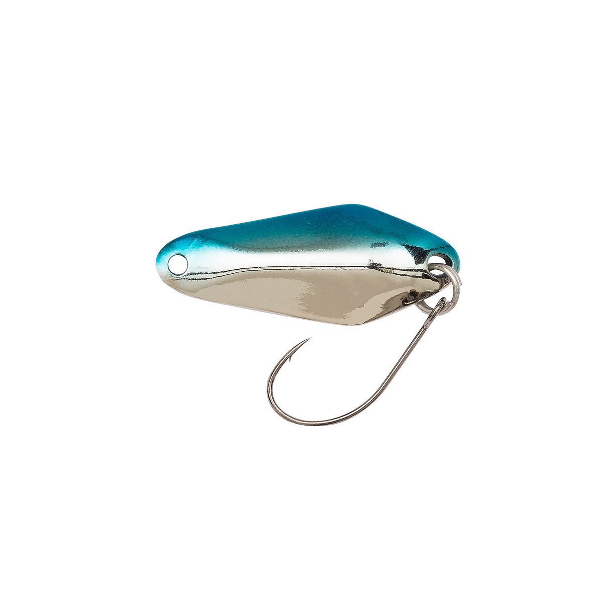 BERKLEY AGS Chi Edge Stripe Silver / Blue Silver 2,8g Blinker Spoon