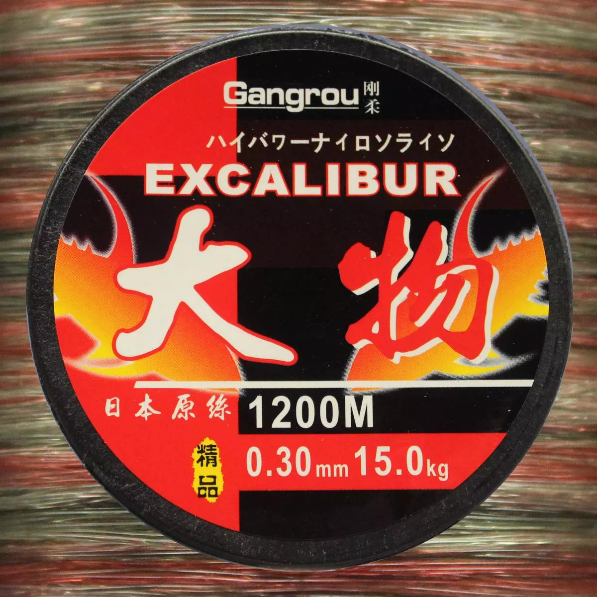 EFT Gangrou Excalibur Camou, monofile Angelschnur, mono line