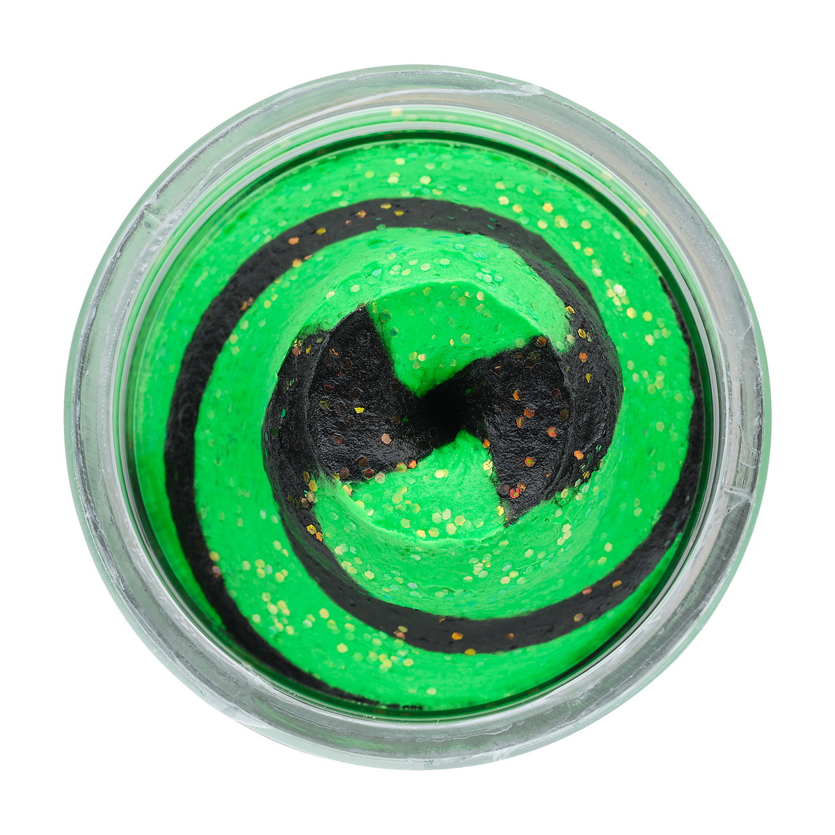 BERKLEY PowerBait Natural Glitter Trout Bait Aniseed Spring Green/Bl
