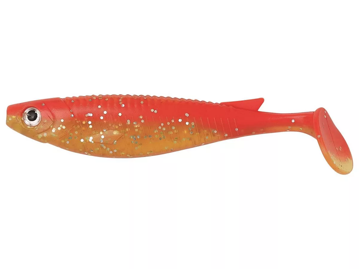 KINETIC Smolty 100mm 8g Orange Amber 1st Gummifische Softbaits