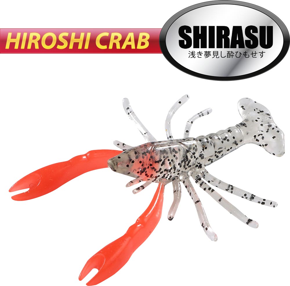 BALZER Hiroshi Crab 10cm Red Claw 3st