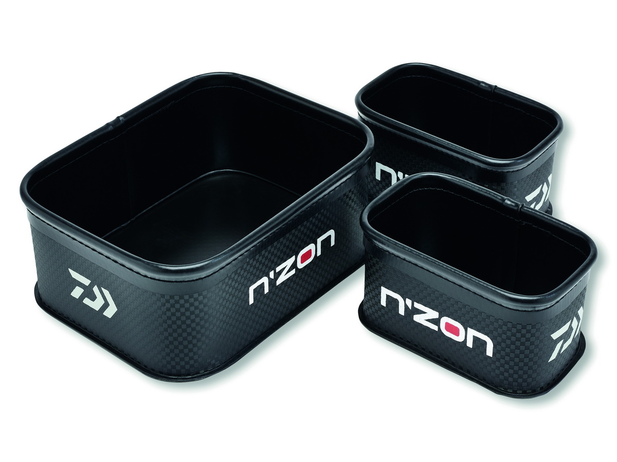 DAIWA N'Zon EVA Köderboxen Set 3P.|19x15x8cm