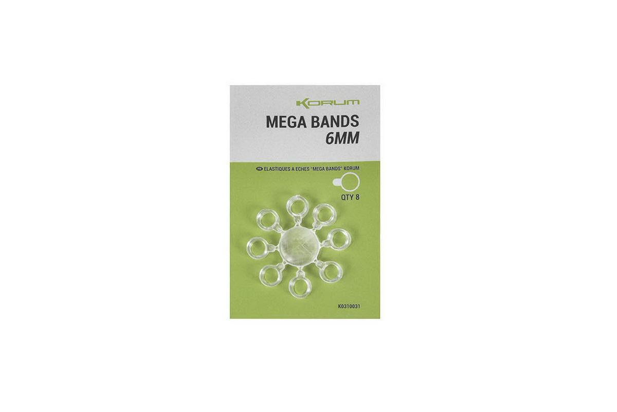 KORUM Mega Bands 6mm