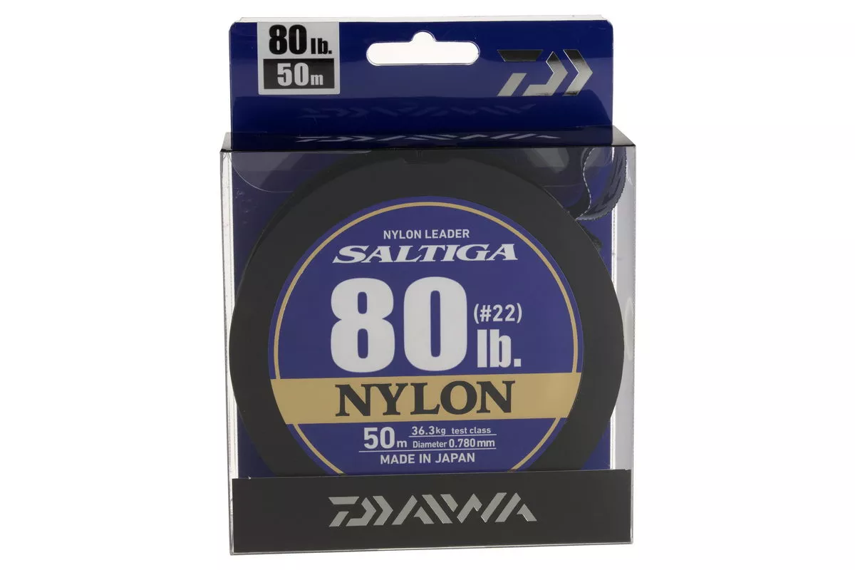 Daiwa Saltiga Nylon Leader 0.78mm 36.3kg 50 meters