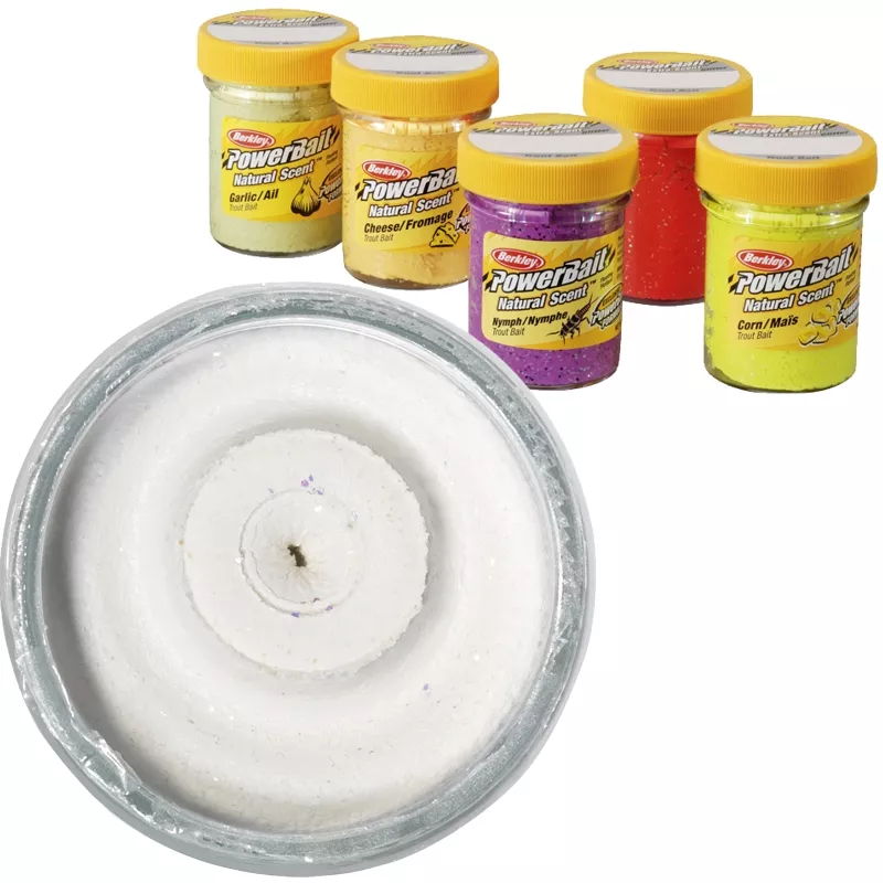 BERKLEY Natural Scent Glitter Bloodworm - white 50g