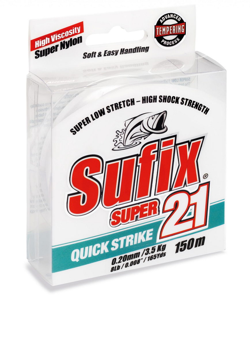 SUFIX Super 21 0,35mm 4020m monofile Nylon Angelschnur