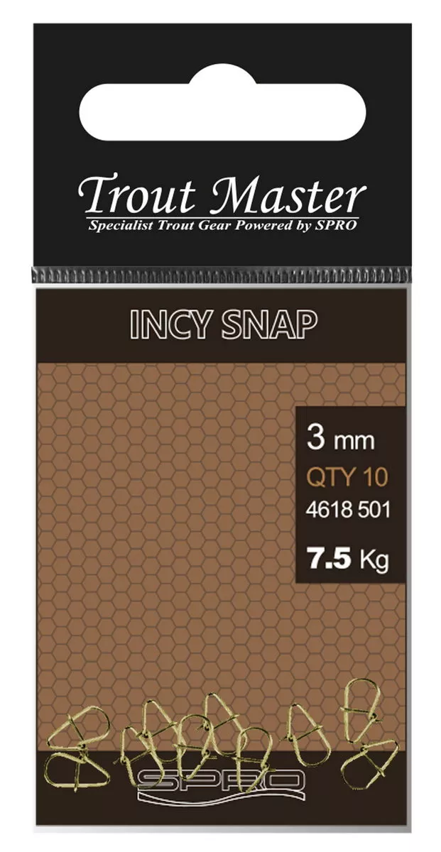 Snaps Spro Trout Master Incy Snap 4.0mm