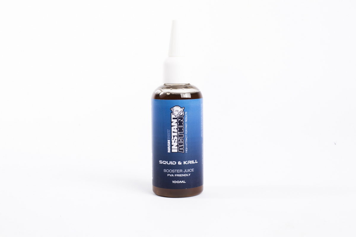 Instant Action Booster Juice 100ml PVA friendly Squid & Kril