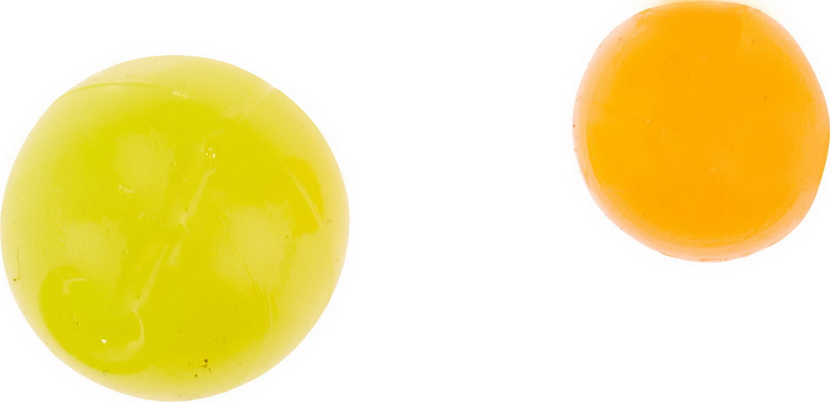 BALZER Beißfix Aromatisierte Lachseier 2 Größen, gelb+orange Knoblauch