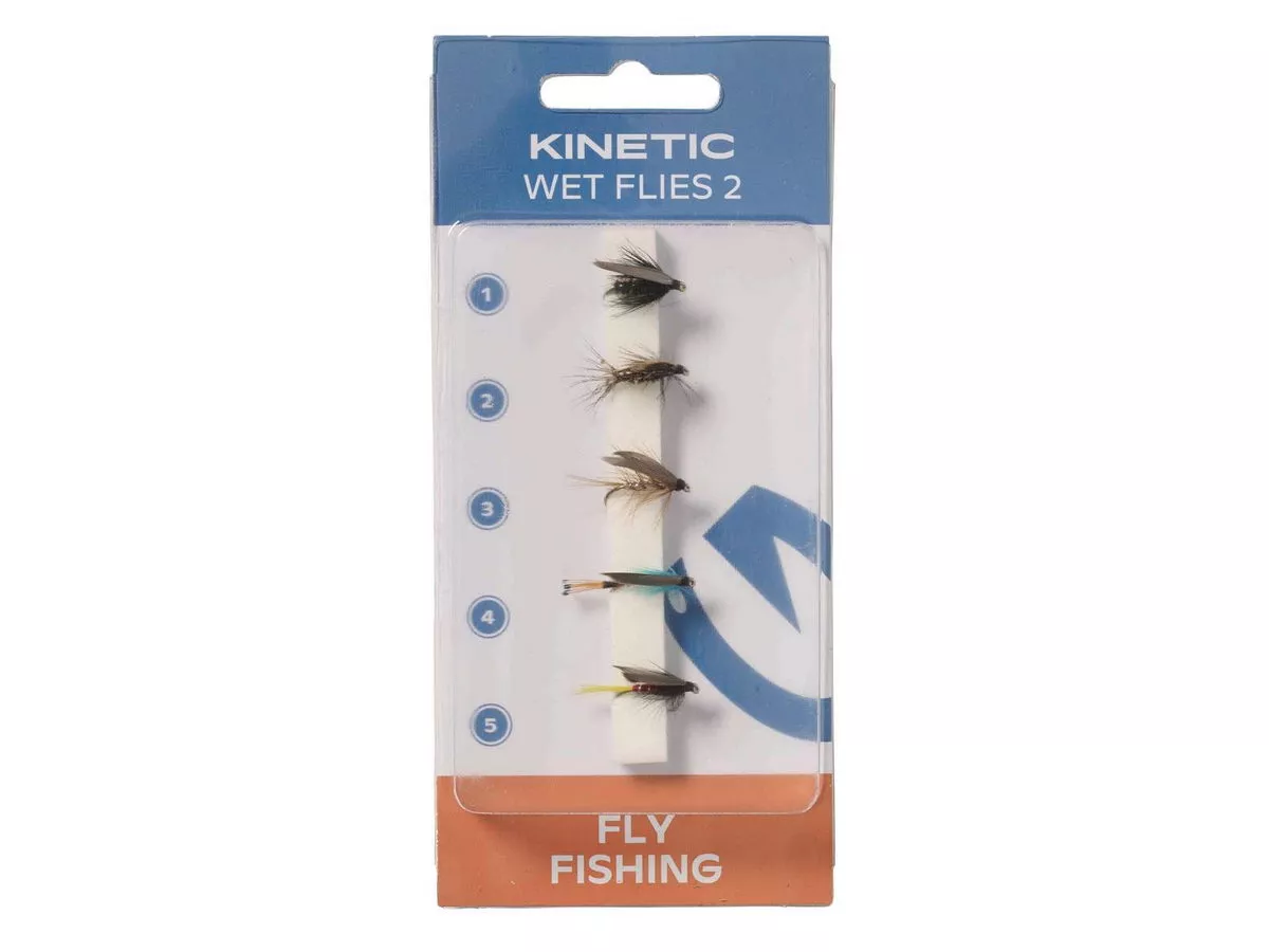 KINETIC Wet Flies 2 5st Nassfliegensortiment